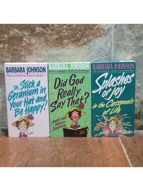 Barbara Johnson Vintage 3 VHS Lot 1994 Tested